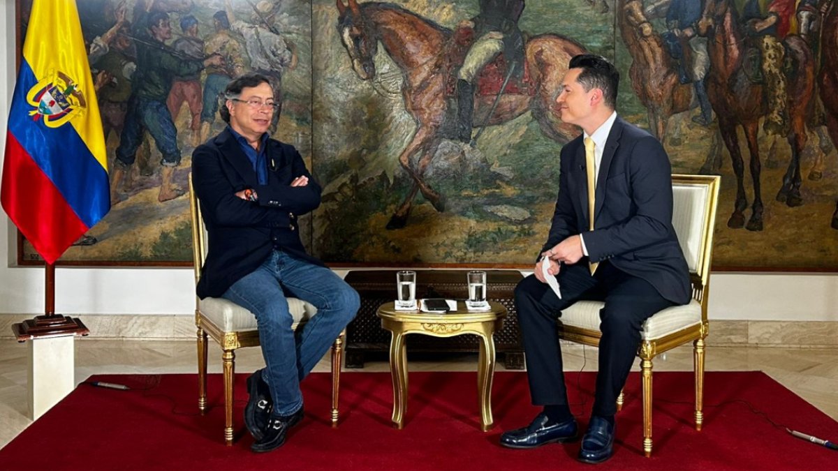 Entrevista exclusiva: Gustavo Petro dice que su futuro depende del presidente Trump